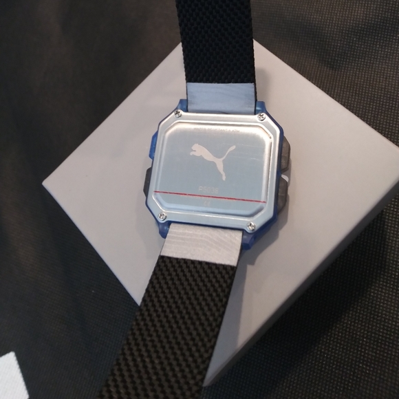 New Puma Remix LCD two Tone Men's Watch - Picture 3 of 7